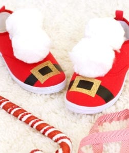 DIY Santa Sneakers | damask love