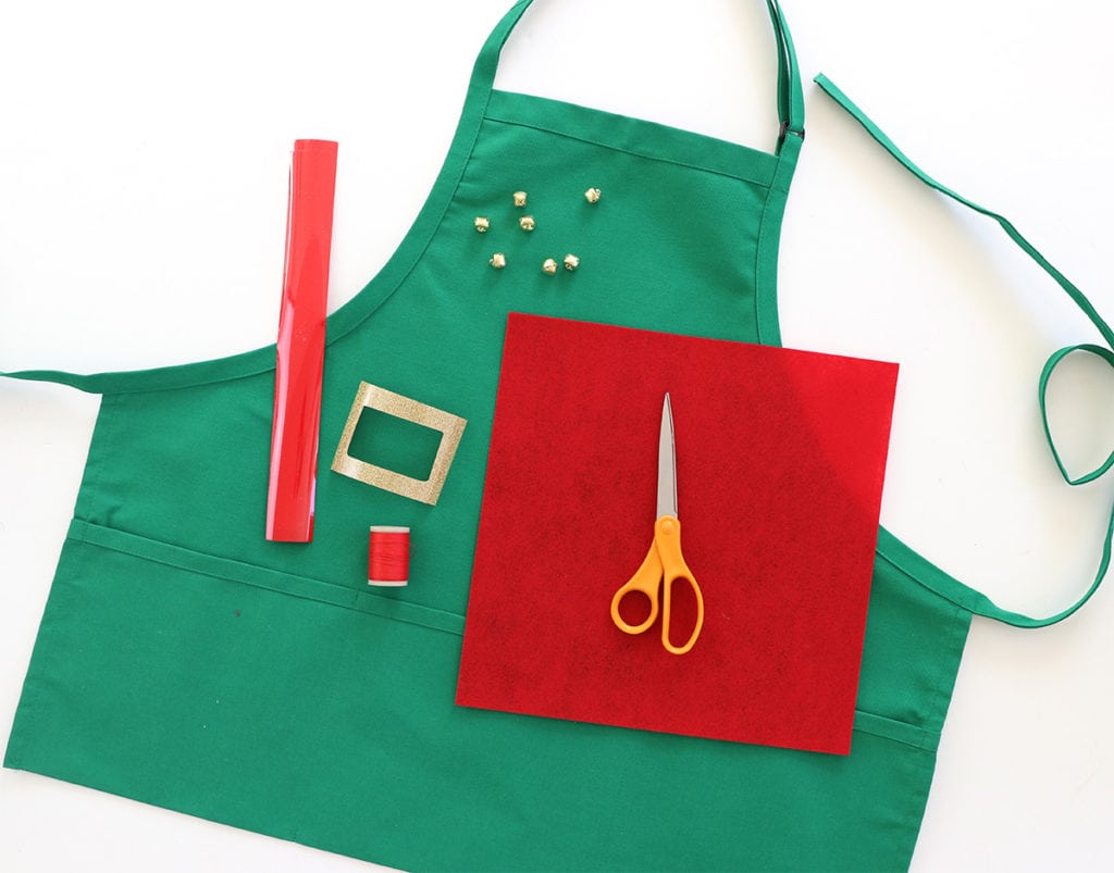 No-Sew Holiday Aprons | damask love