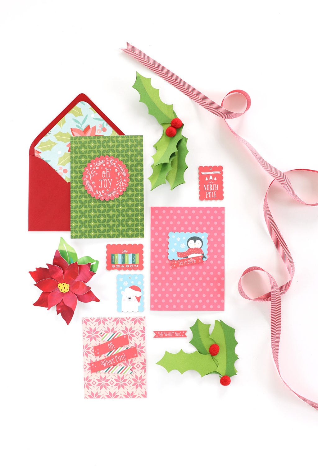 Print Then Cut Holiday Cards with Cricut and Canon | damask love