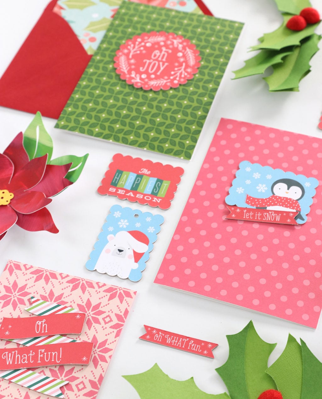Print Then Cut Holiday Cards with Cricut and Canon | damask love