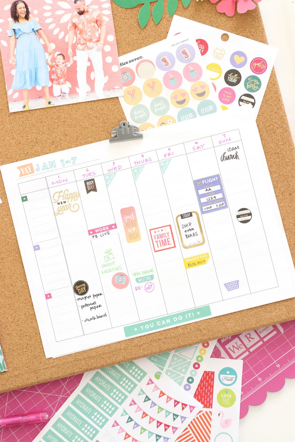 Print Your Own Wall Calendar With Canon