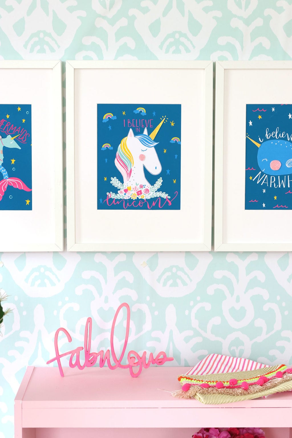 Print your own whimsical wall art using the Canon TS8020 Printer