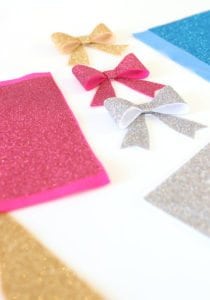 Learn how you can easily make your own glitter felt. Perfect for any felt project.
