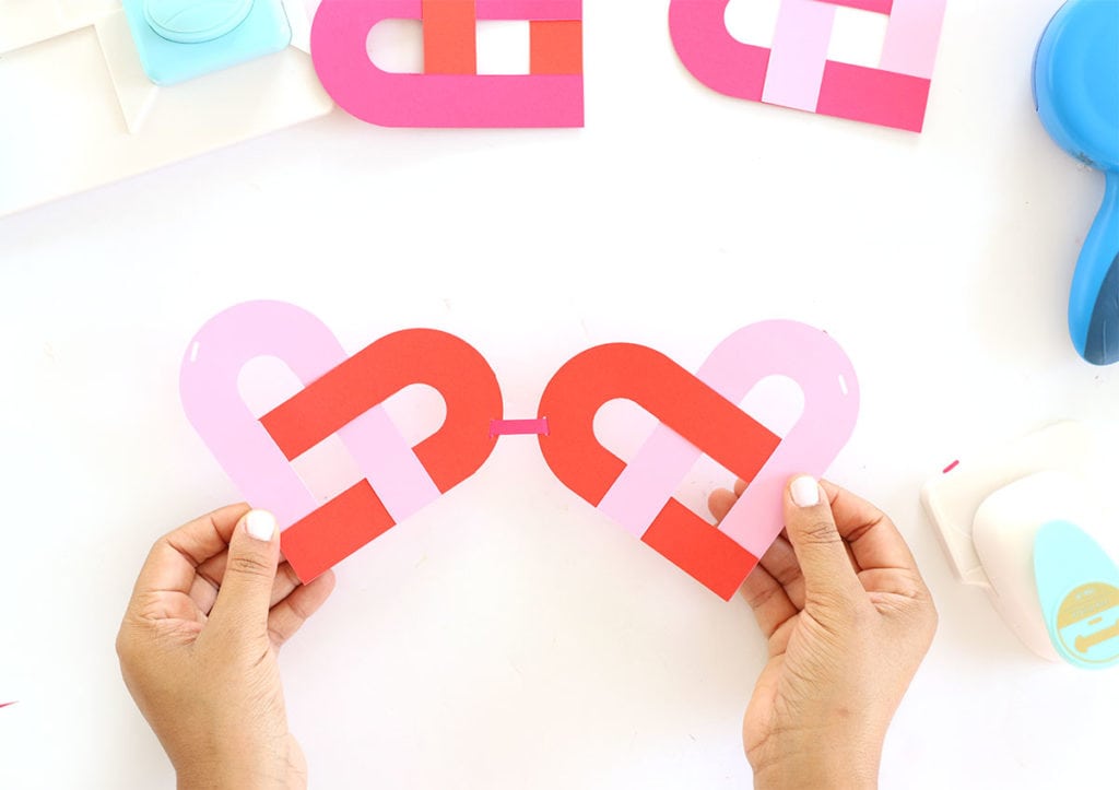 Alphabet Punchboard Heart Banner | Damask Love