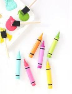 Bring your fridge or your office to life with these colorful magnets that look like crayons!