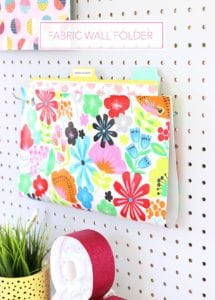 How to Make a Hanging Wall Folder | damask love