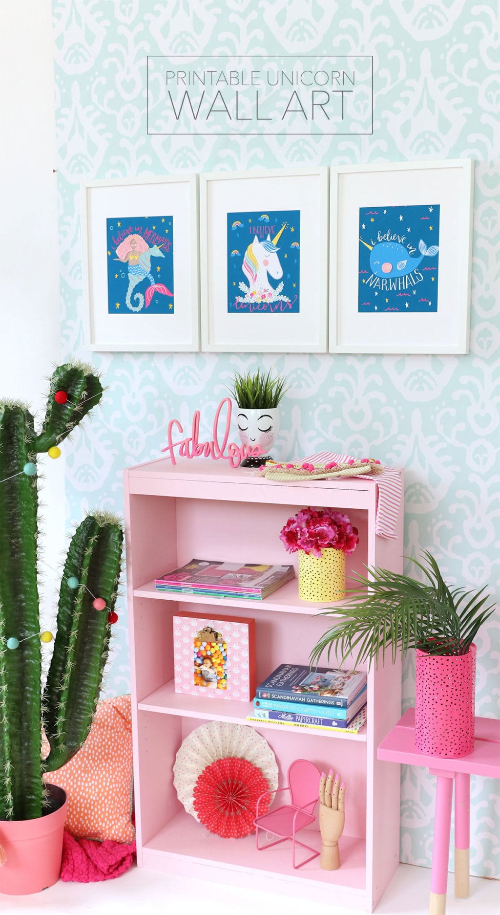Print your own whimsical wall art using the Canon TS8020 Printer