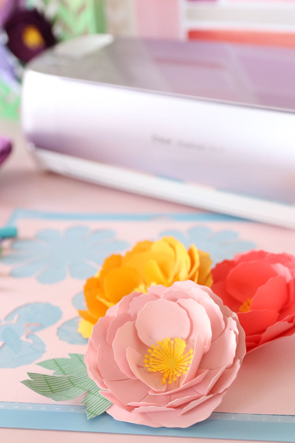 The new Cricut Wisteria bundle available exclusively at JOANN is the perfect machine for creating perfect paper flowers. I'll show you how.