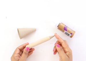 Use wooden dowels to create these adorable DIY Crayon Magnets for your office or anywhere in your home.