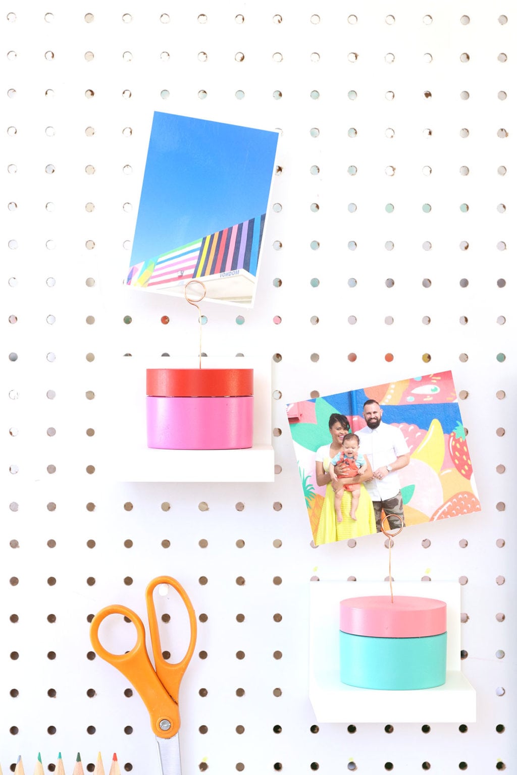 Learn how to make an upcycled photo holder using your empty beauty product packaging