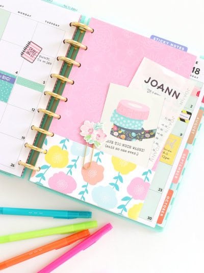 10 Ways to Personalize Your Planner - Damask Love