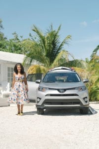 Colorful Tailgate with Toyota Rav4 | damask love
