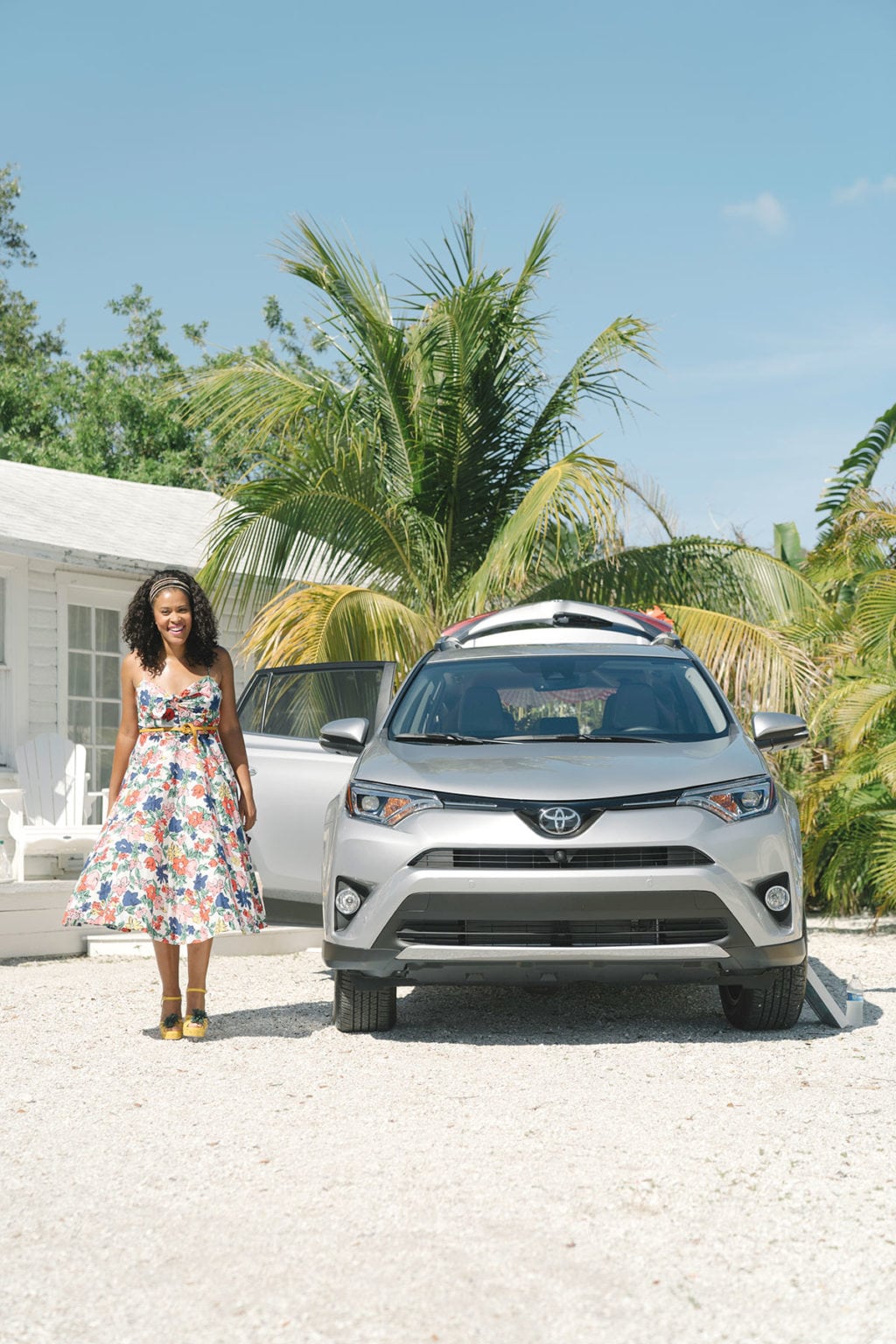 Colorful Tailgate with Toyota Rav4 | damask love