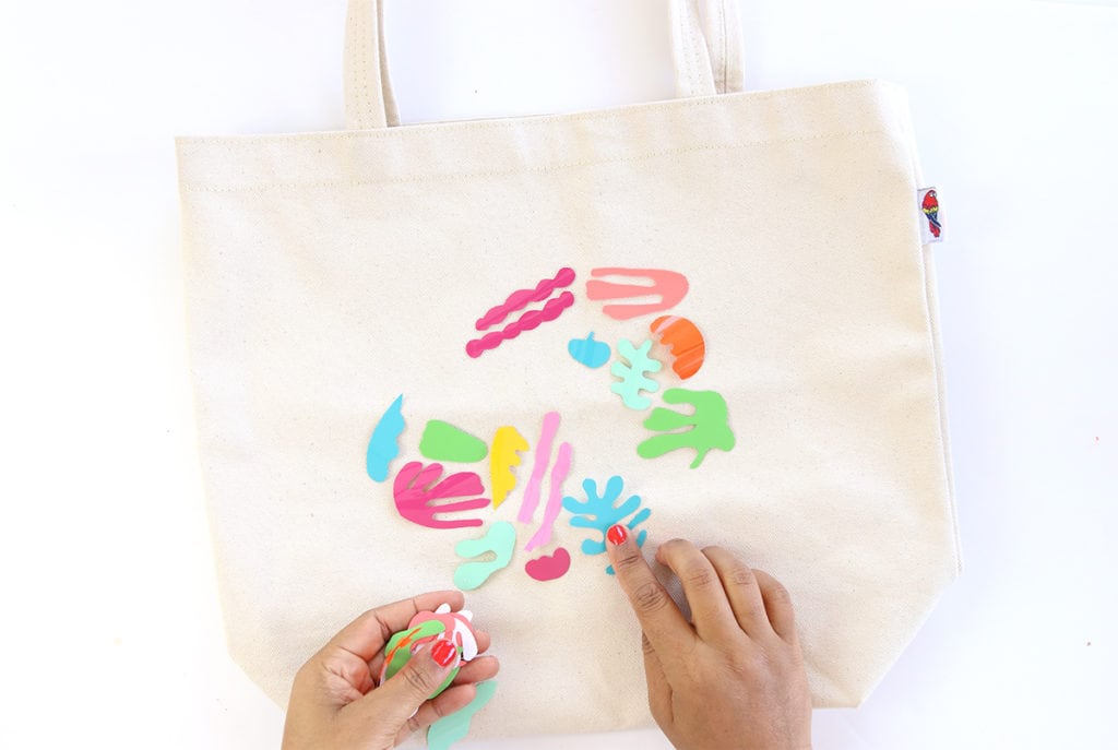 MATISSE: Hand Painted Tote Bag