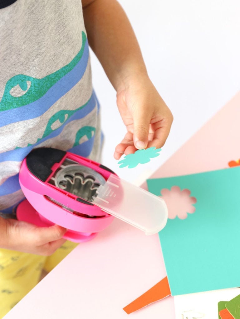 Easy Printmaking for Kids Damask Love