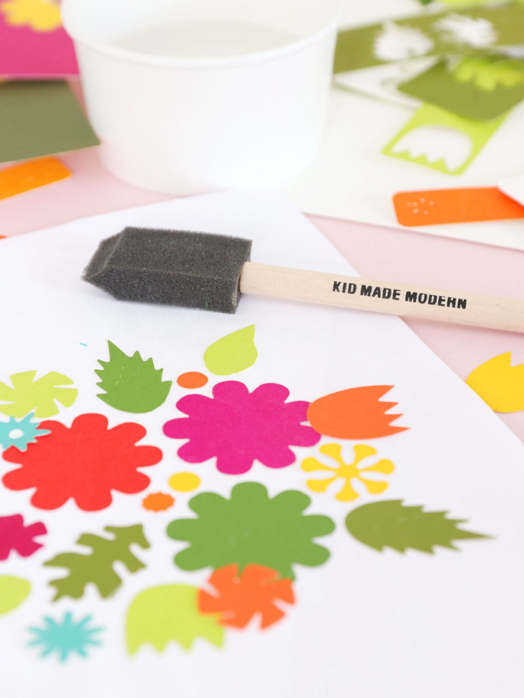 Easy Paper Punch Flowers - Damask Love