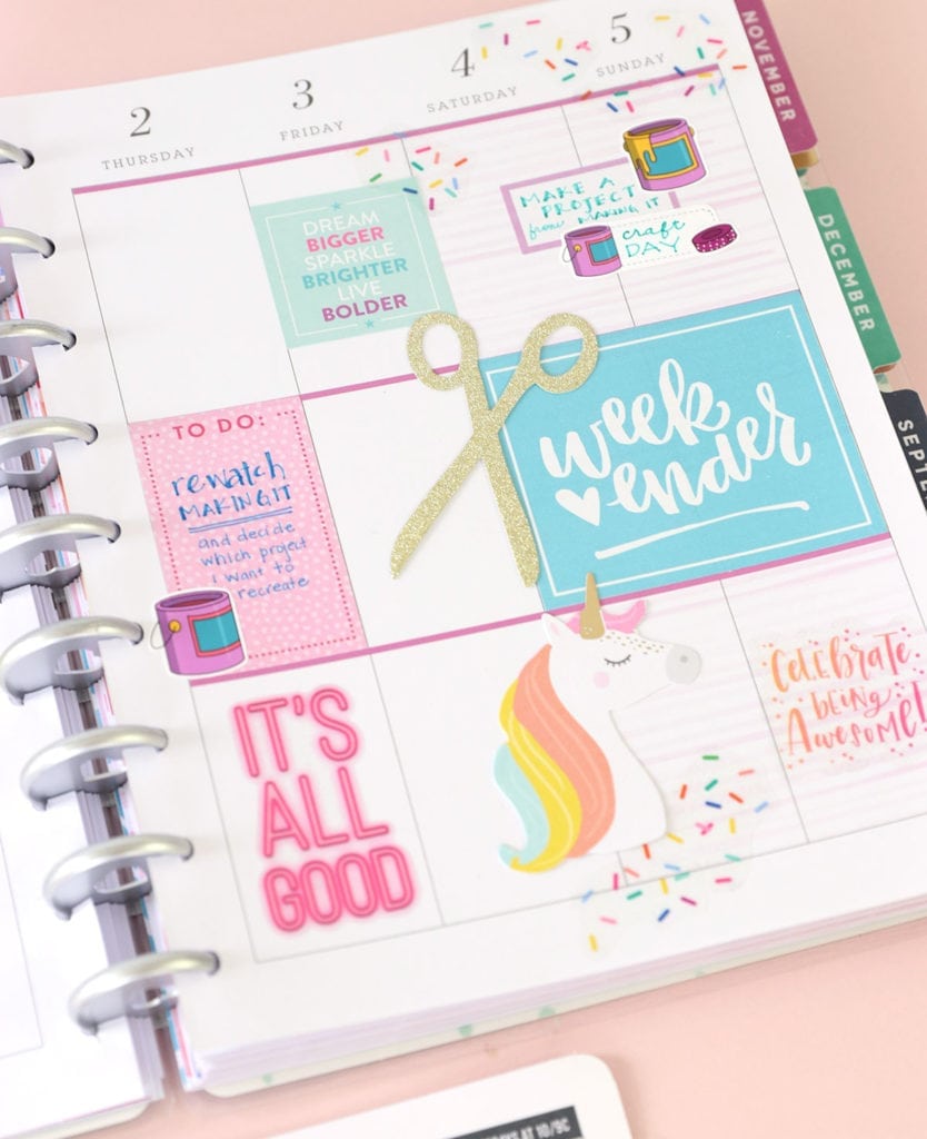 Printable Planner Stickers For Nbc Making It - Damask Love