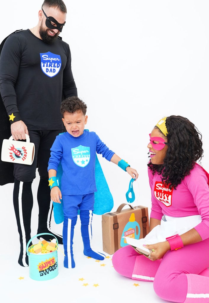 DIY Superhero Shirts Made with the Cricut Explore - Hello Creative Family