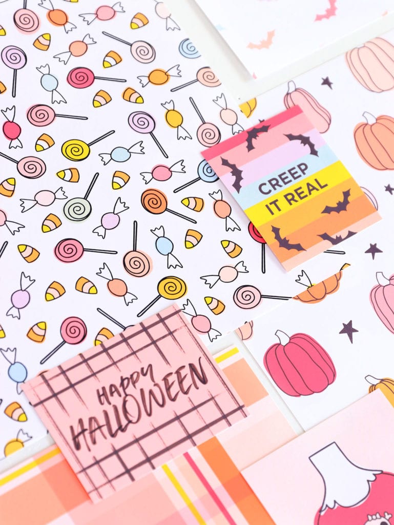 Free Printable Halloween Cardstock