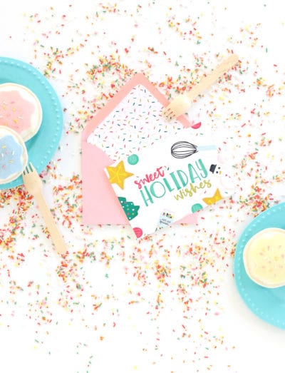 Free Printable Holiday Cards with Canon - Damask Love