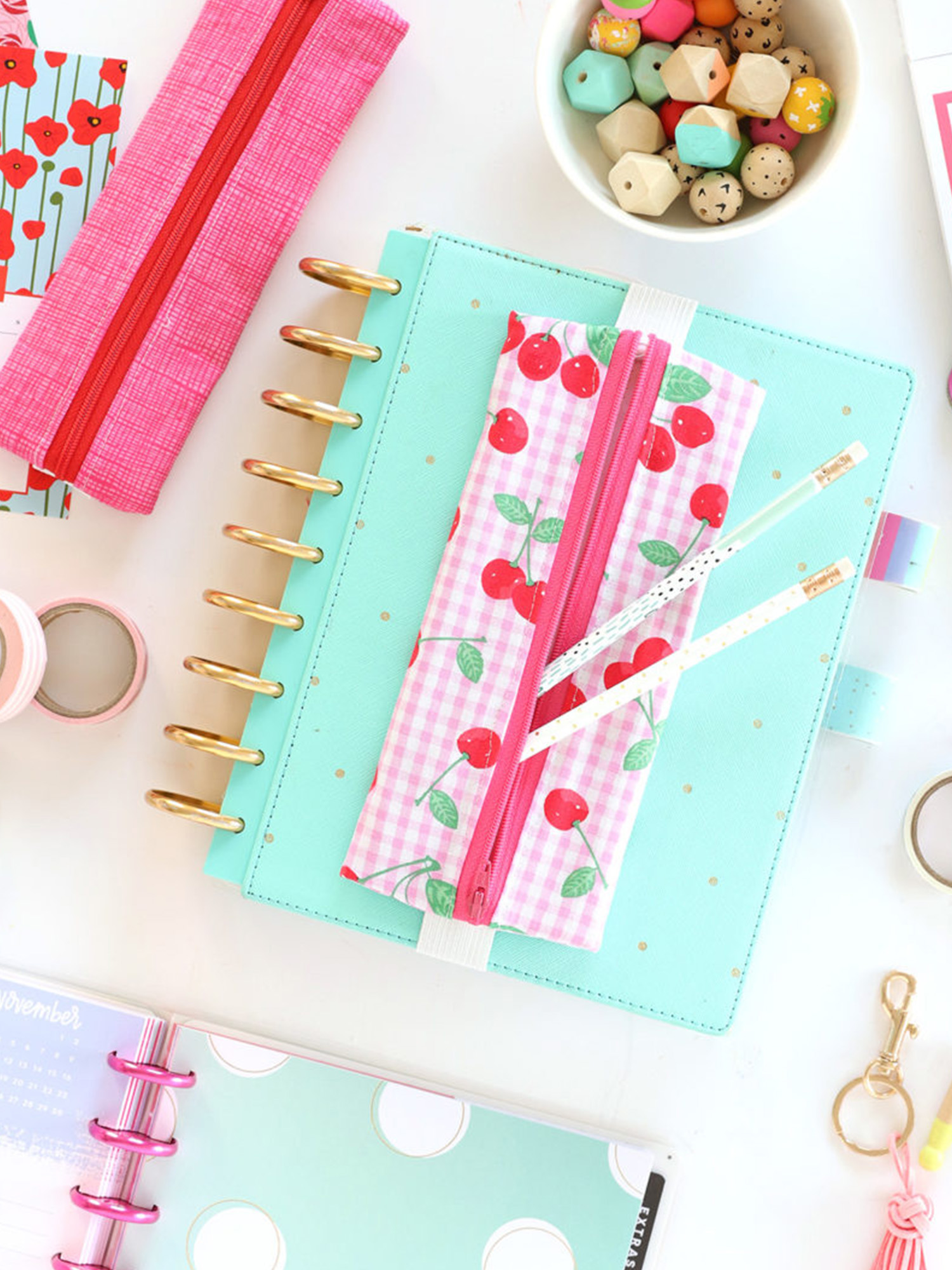 Hedendaags How to Make a Planner Zipper Pouch | Damask Love GT-44