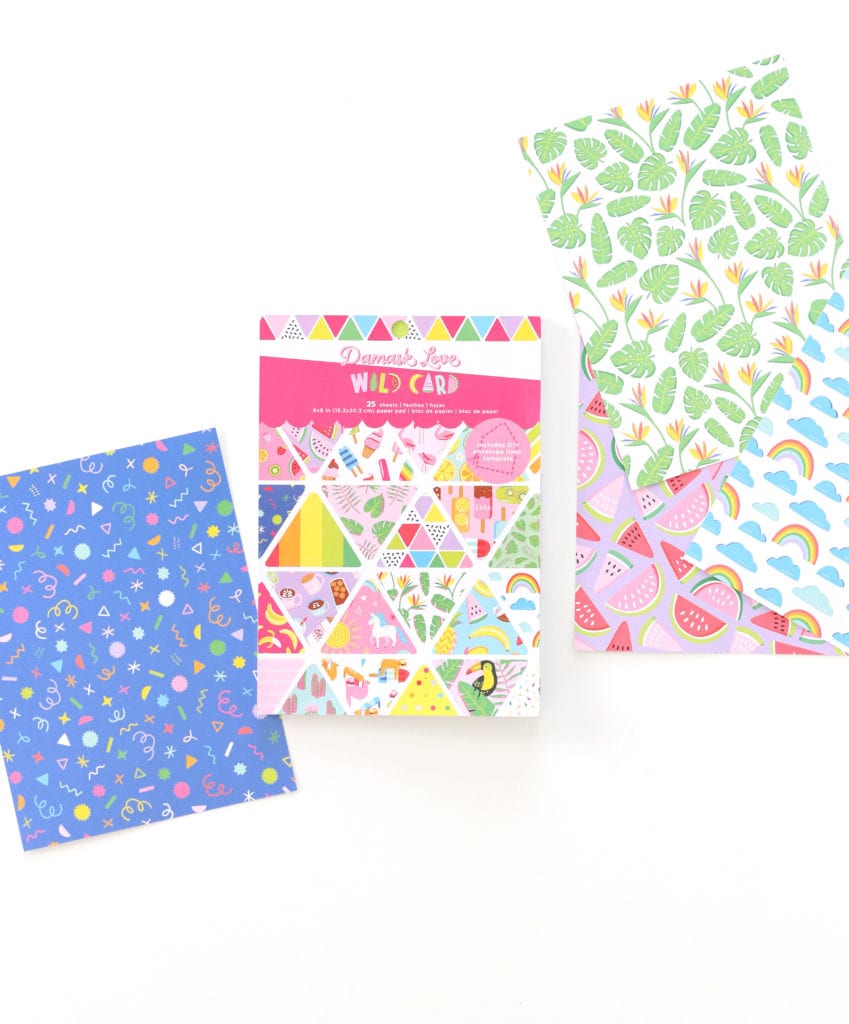 Damask Love Mini Card And Sticker Craft Kit - Multicolored, Unisex, for  Ages 12+ 