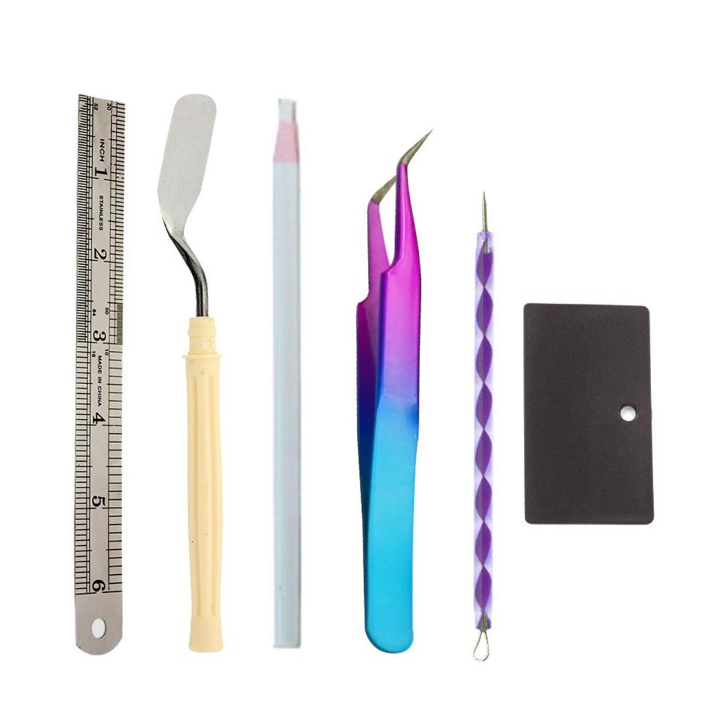 Tweezers Damask Love