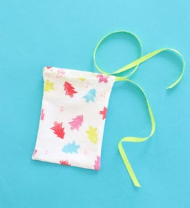 How to Sew A Drawstring Bag