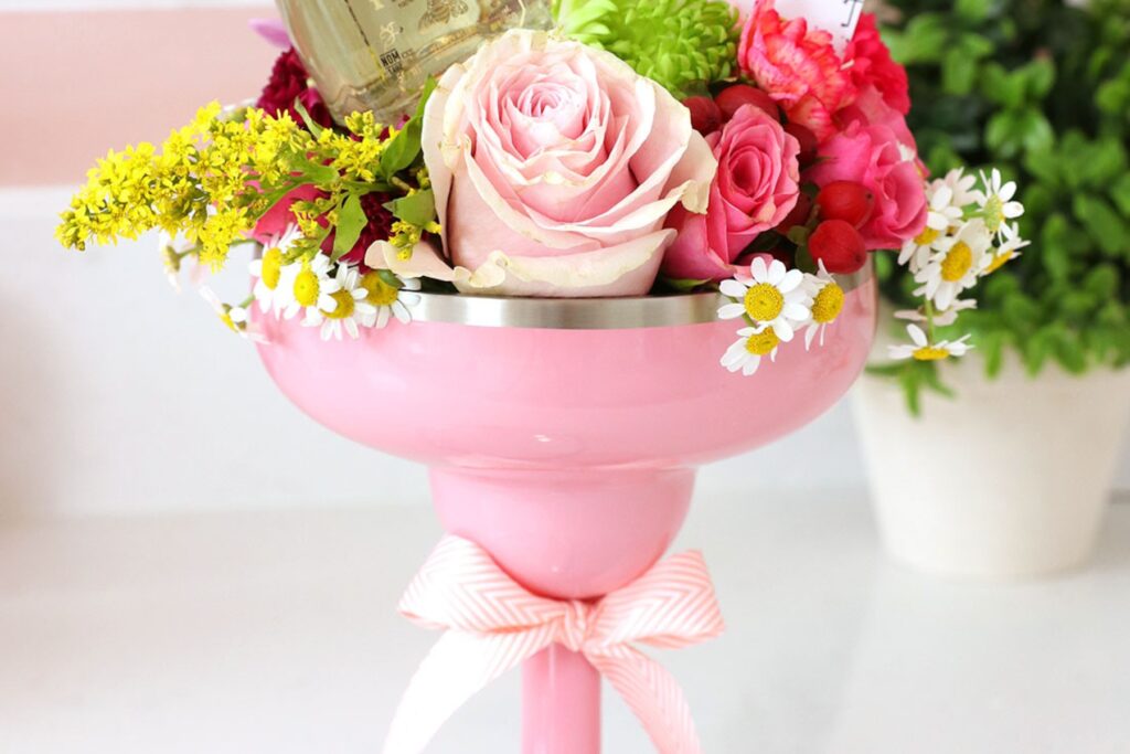 floral margarita gift