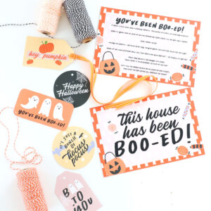 Halloween Boo Bag Bundle | Printable Bundle