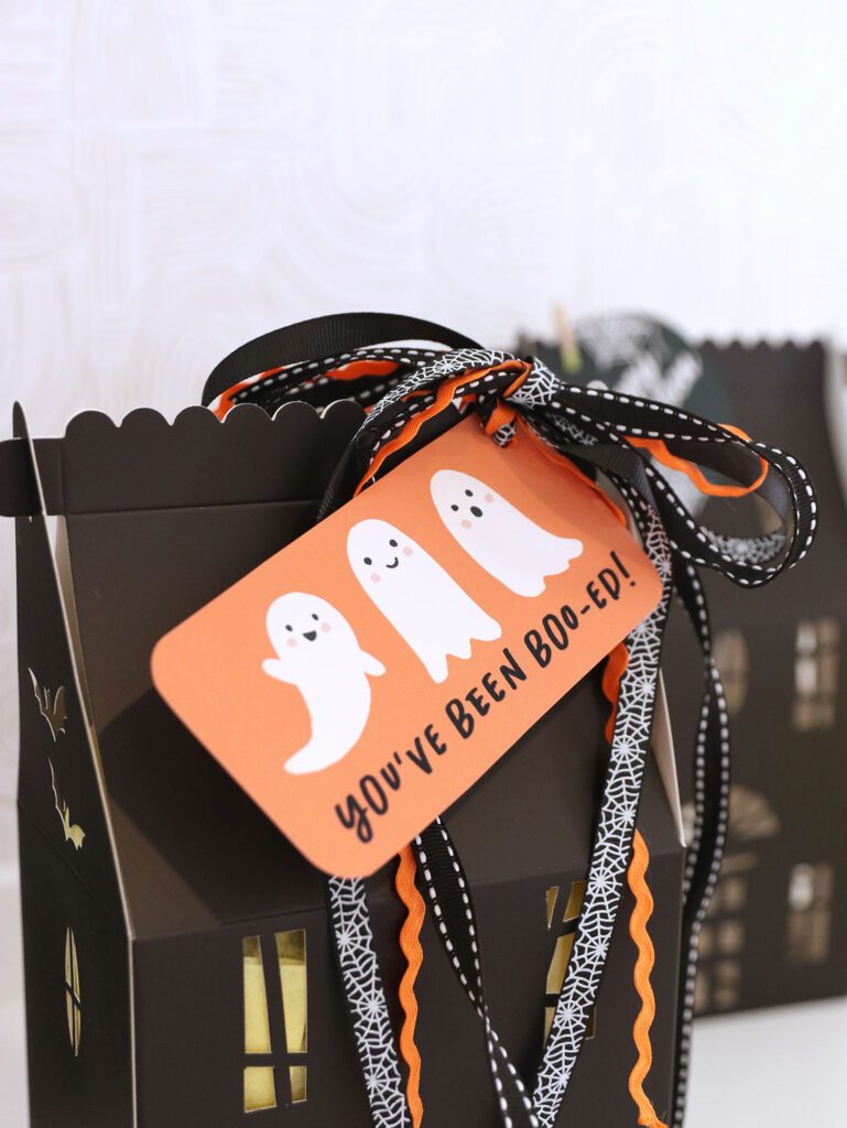 Halloween Boo Bag Printable Bundle Damask Love