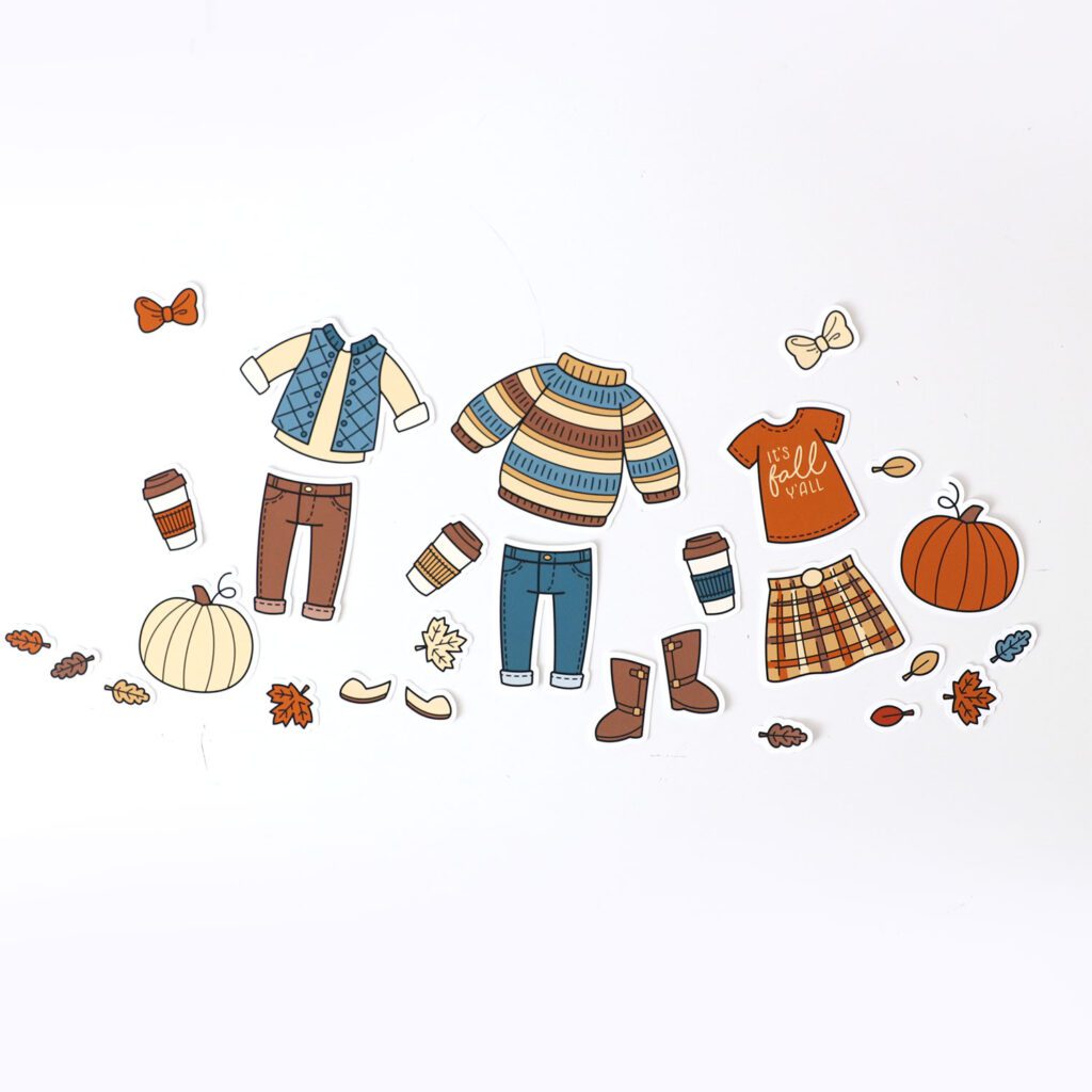 Paper Dolls Fall Outfits - Image 3