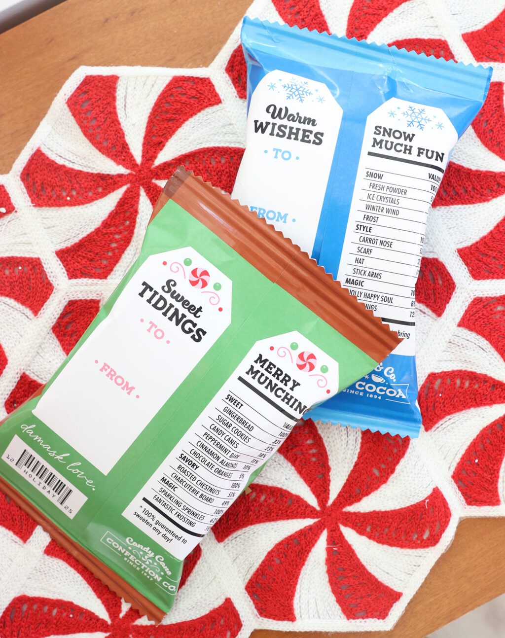 Holiday Chip Bags | Printable Template - Image 2