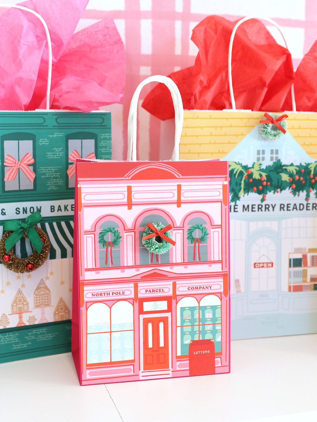 Holiday Shops Gift Bag Covers | Printable - Image 6